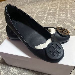 TORY BURCH Minnie Traveler Ballet Flats 6.5